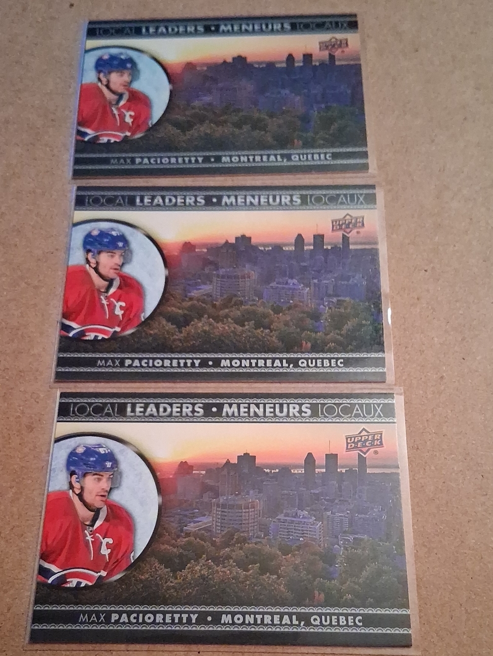 Max Pacioretty Montreal Local Leaders Collectible Card - Blue/Red